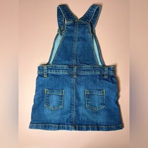 Carter's Blue Denim Overalls Adjustable Straps Soft Fabric